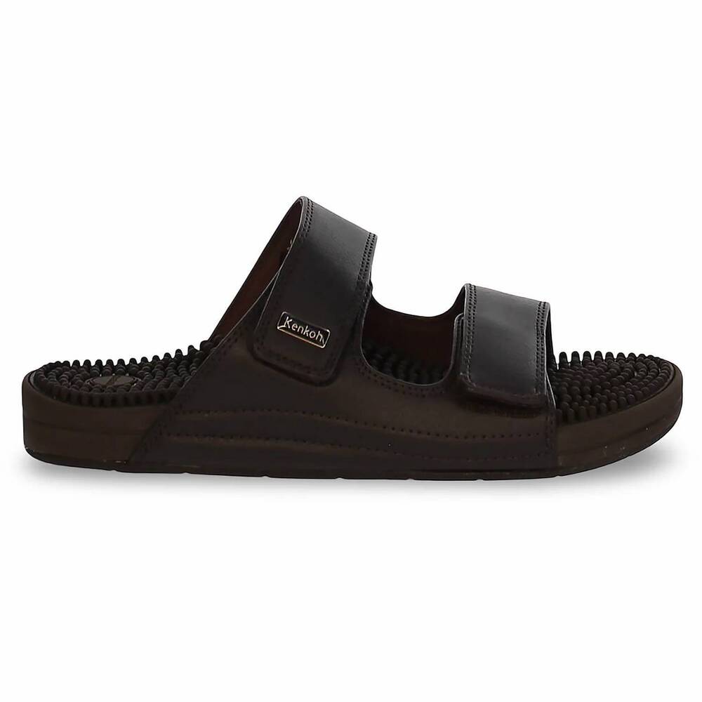 NEW KENKOH unisex - serenity v massage sandal in brown